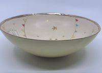 Large Bowl with 2 Birds & Bunting by Sophie Smith (SS105)