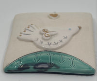 Bird on Hill Design Hanging Tile by Sophie Smith (SS109)