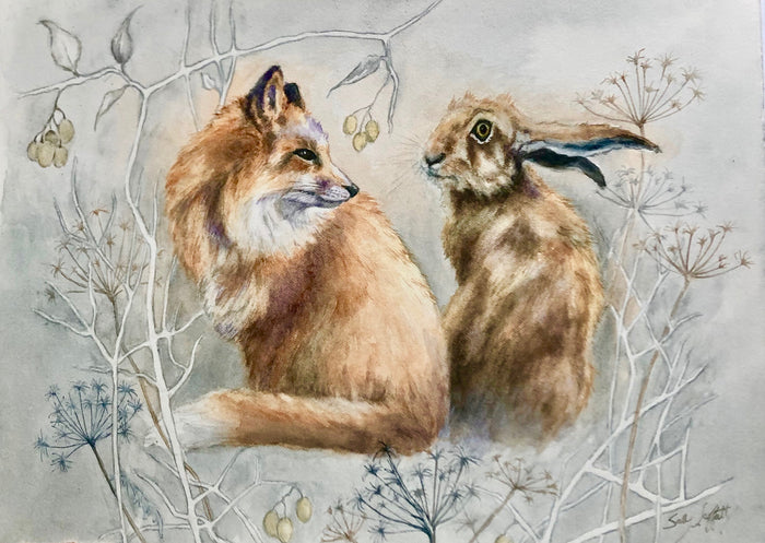 Hare & Fox by Sally Leggatt