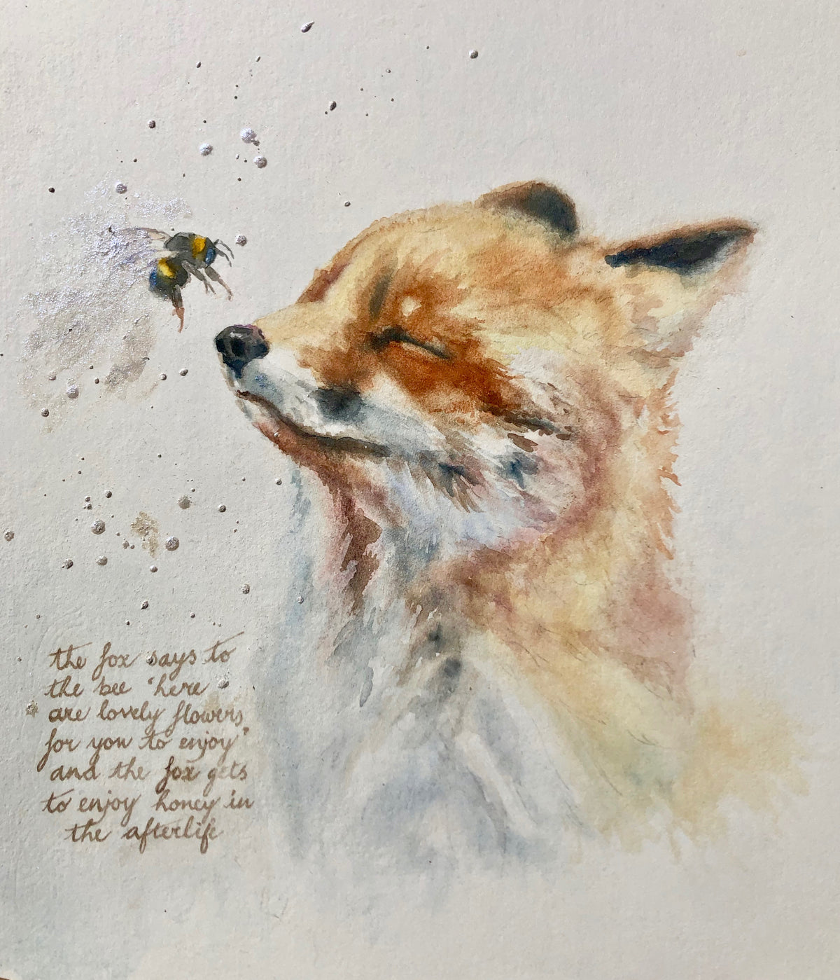 The Fox and The Bee by Sally Leggatt