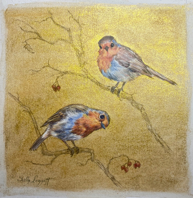 "Robins" by Sally Leggatt