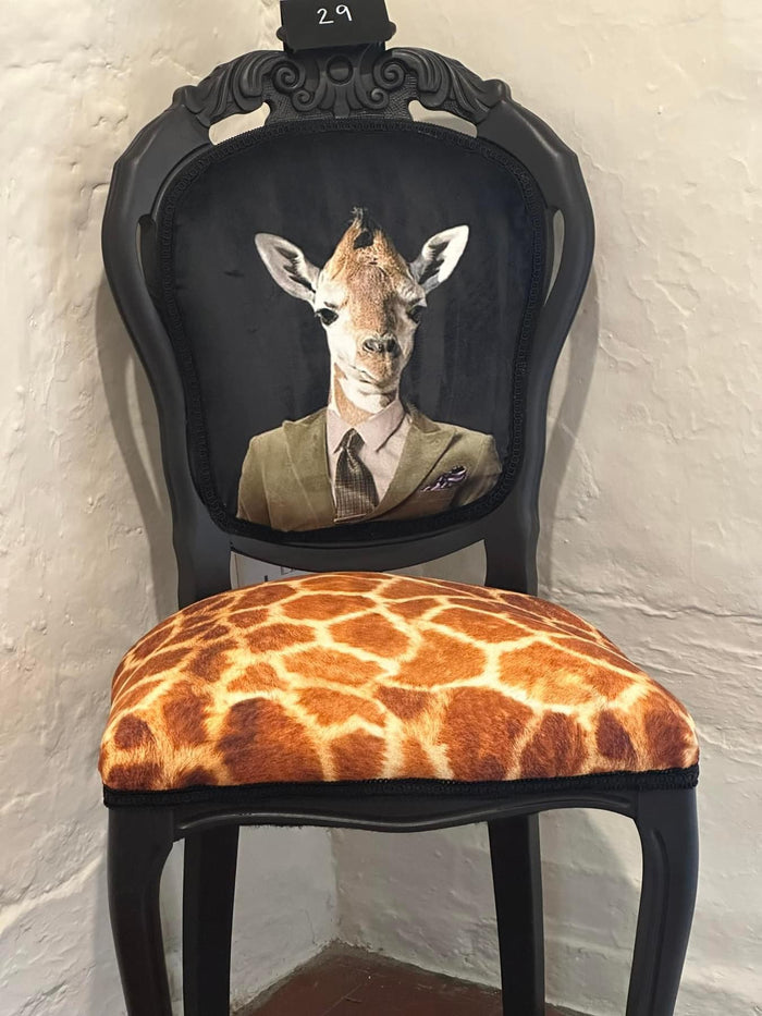 Giraffe Chair - GALLERY COLLECTION OR HAND DELIVERY ONLY