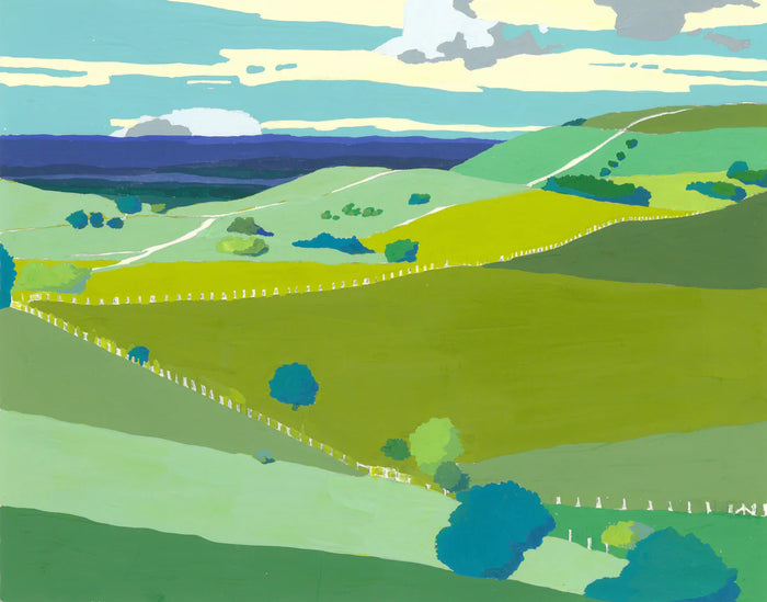 Ivunghoe Beacon Print by Mary Casserley
