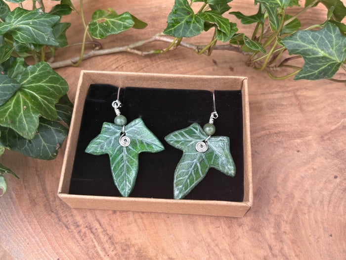 Ivy Leaf Earrings
