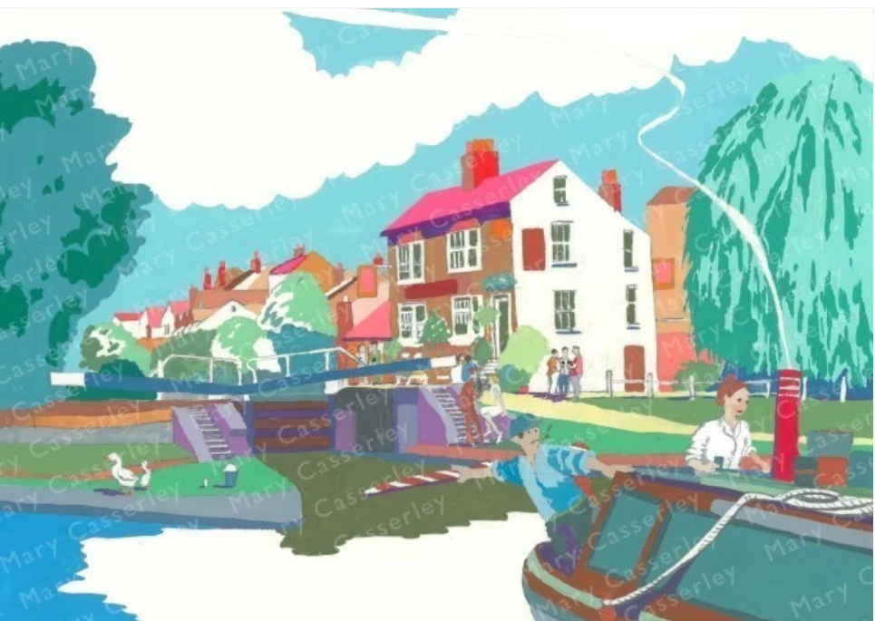 The Rising Sun, Berkhamsted by Mary Casserley