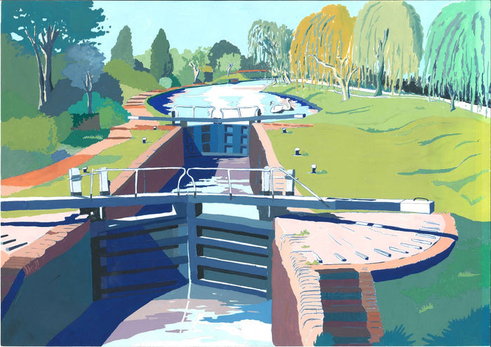 Grand Union Canal by Mary Casserley