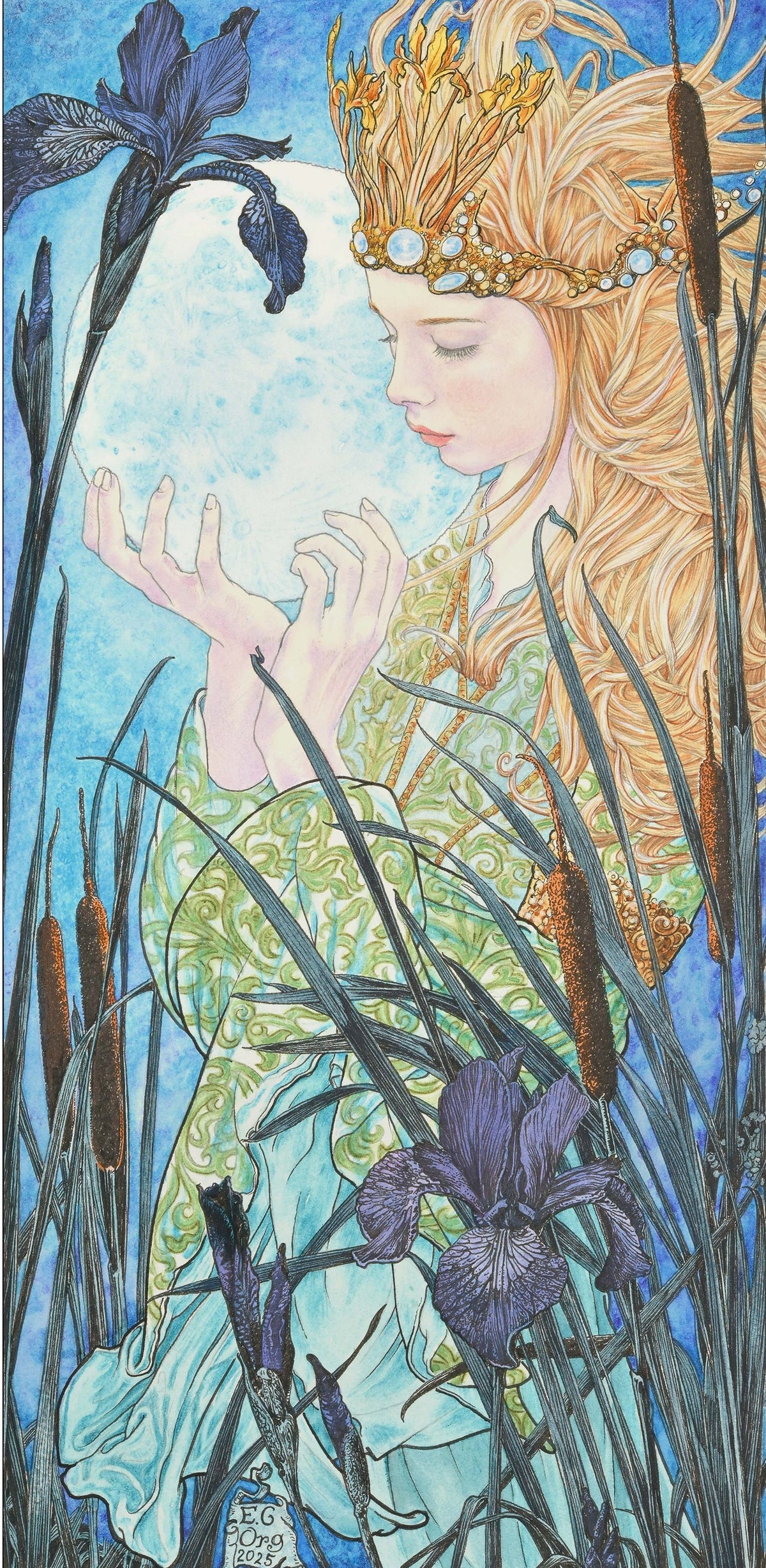 Moon Nymph - Signed Limited Edition Print