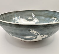 Three Hare Design Large Bowl by Neil Tregear (NT40)