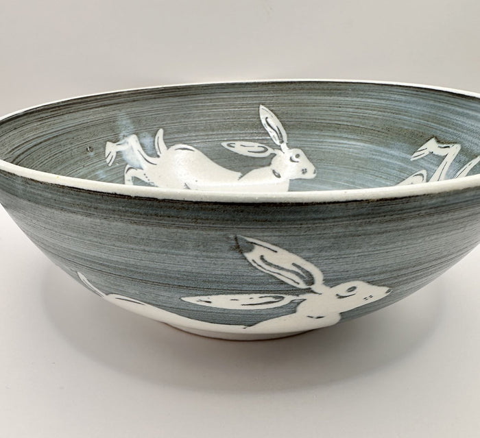 Three Hare Design Large Bowl by Neil Tregear (NT40)