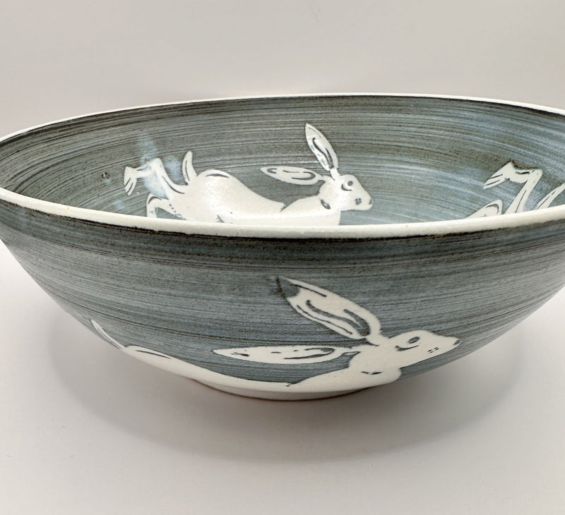 Three Hare Design Large Bowl by Neil Tregear (NT40)