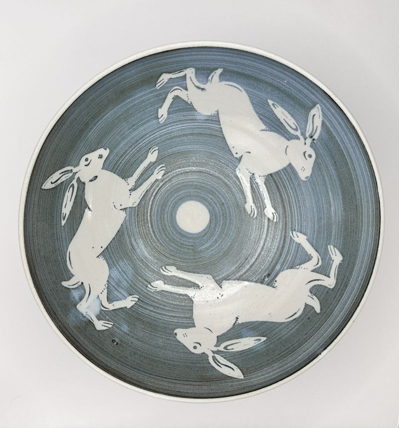 Three Hare Design Large Fruit Bowl by Neil Tregear (NT40)