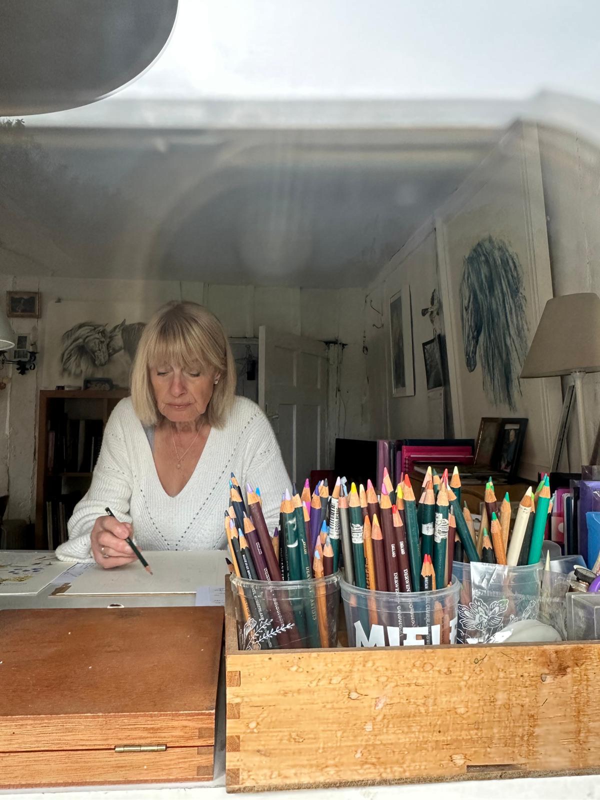 Art Inspiration from the Garden and Beyond - Drawing Bumblebees in Graphite, with Artist, Sally Leggatt