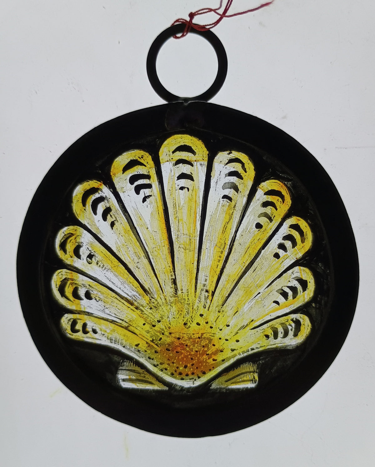 Shell - hand-crafted stained glass by Rhiannon Powell
