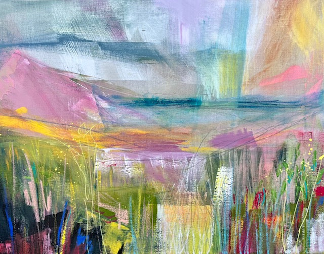 Soft Grass, Distant Tide by Amy Huitson