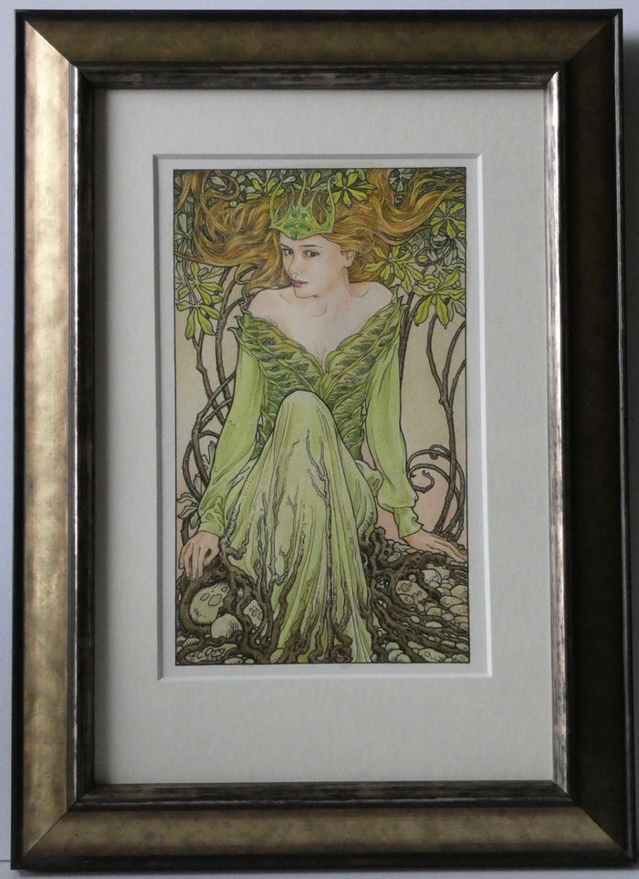 Study of Dryad - Original