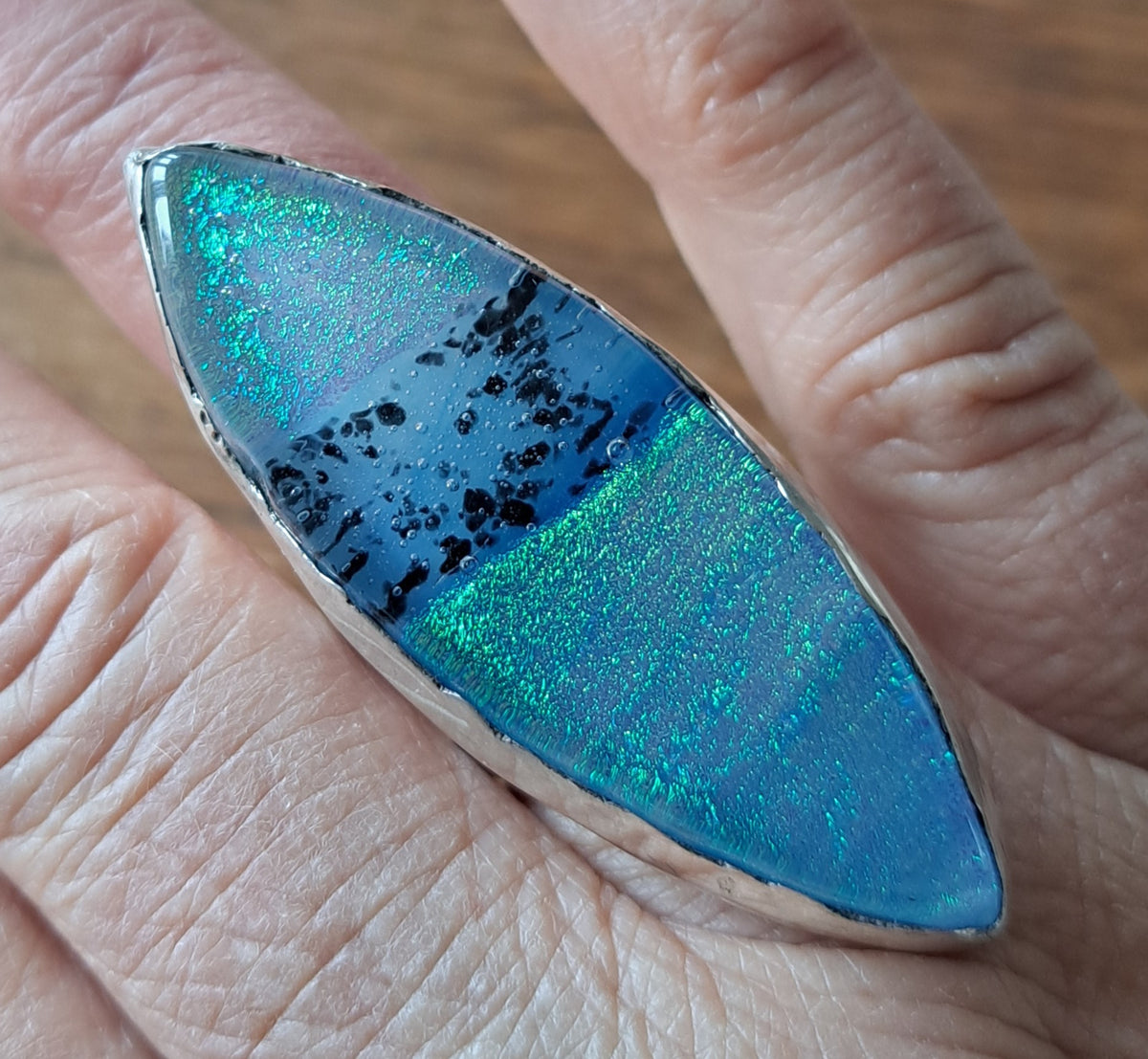 Large Statement Ring by Suzanne Raffellini