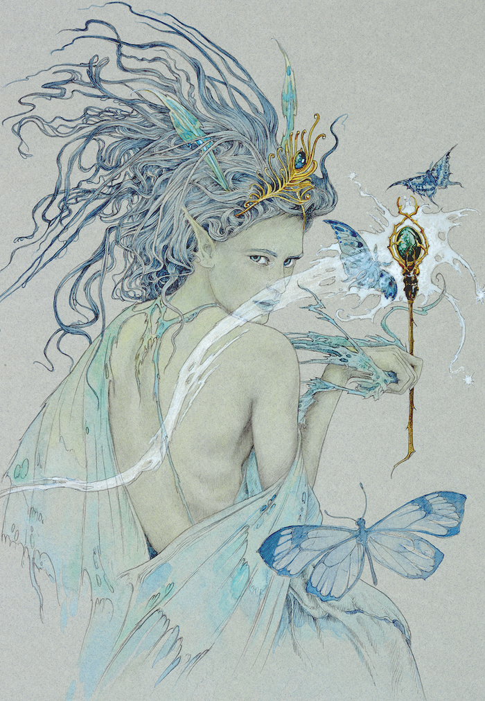 The Faerie Wand - Signed Print by Ed Org