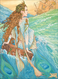 The Peacock Deep - Original by Ed Org