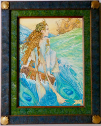 The Peacock Deep - Original by Ed Org