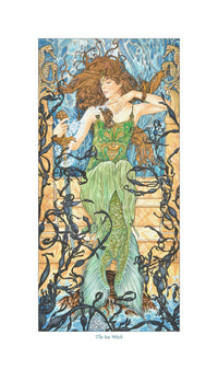 The Sea Witch - painting of a mermaid by Ed Org