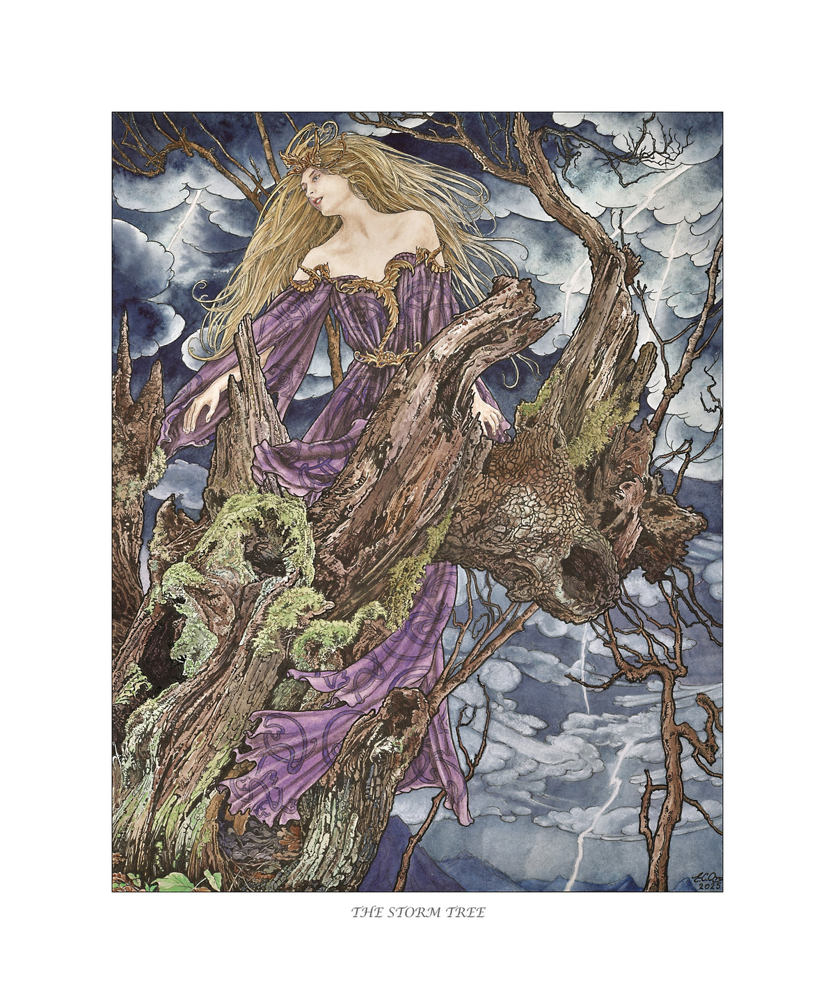 The Storm Tree - Signed Print