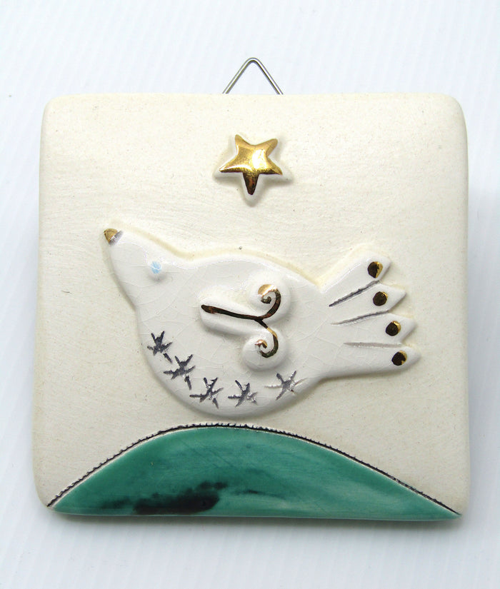 Small Bird Tile by Sophie Smith