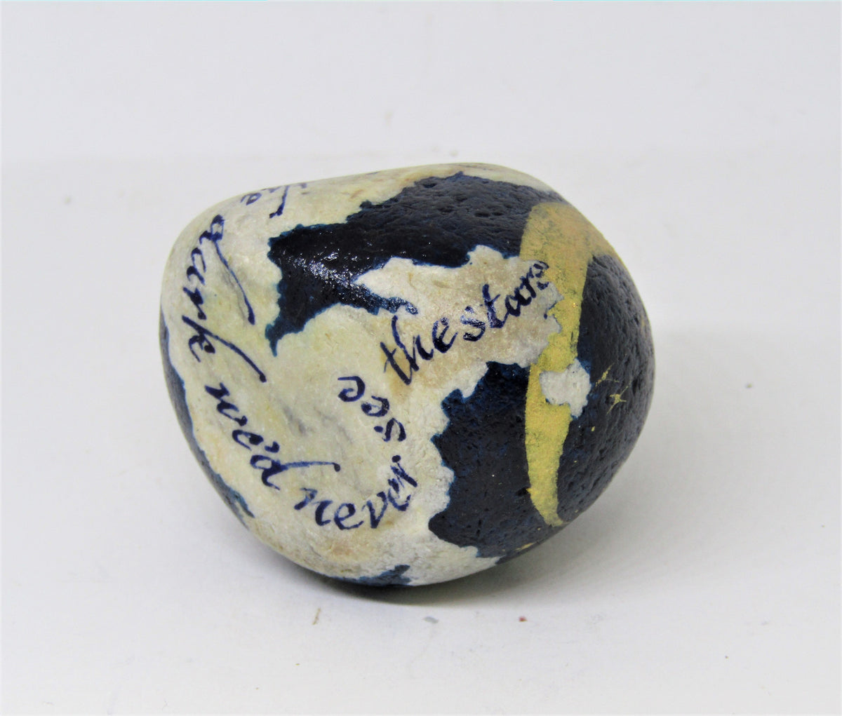 Hand Painted Stone by Alexis Penn Carver