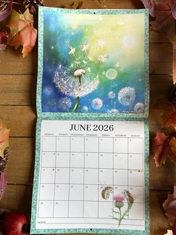 Natacha Chohra 2026 Wall Calendar