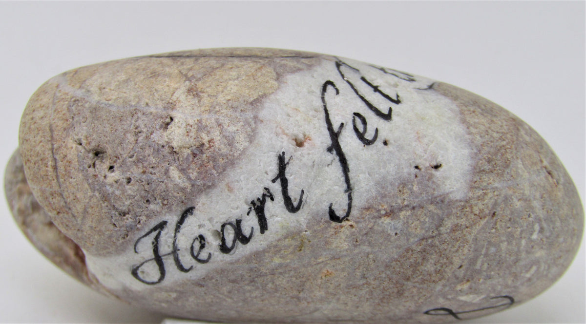 Hand painted stone by Alexis Penn Carver