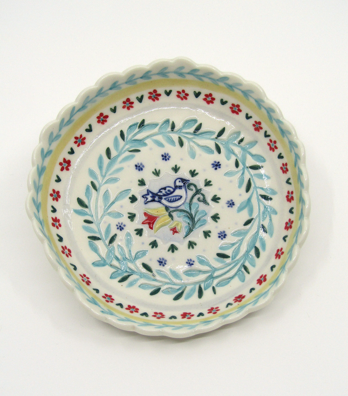 Hand-Crafted Ceramic Dish by Katie Almond.