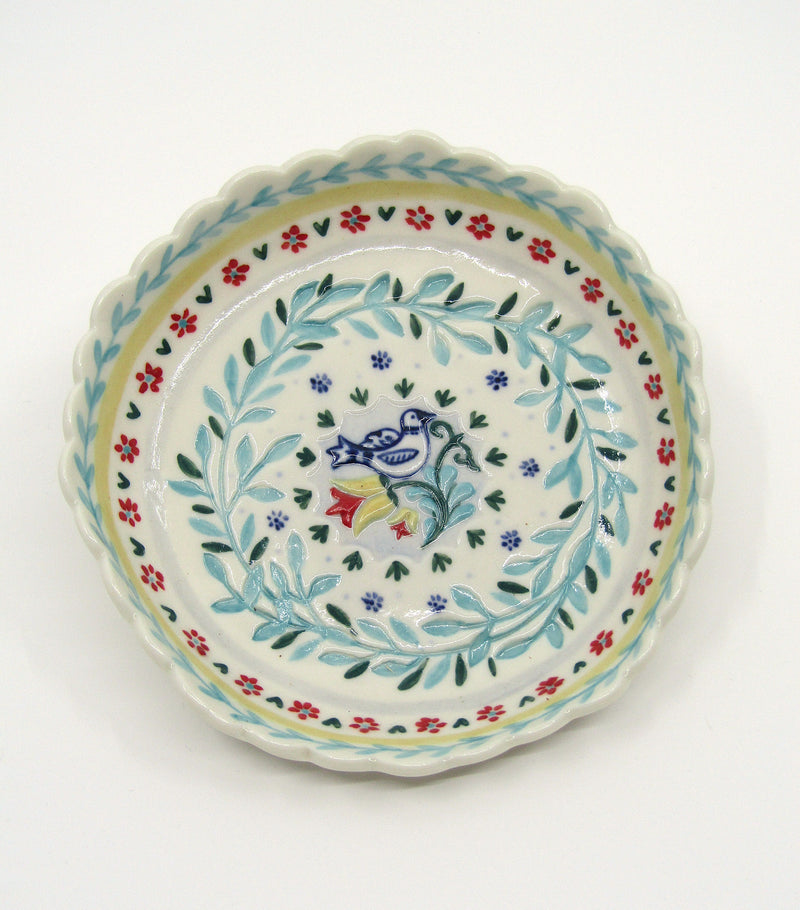 Hand-Crafted Ceramic Dish by Katie Almond.