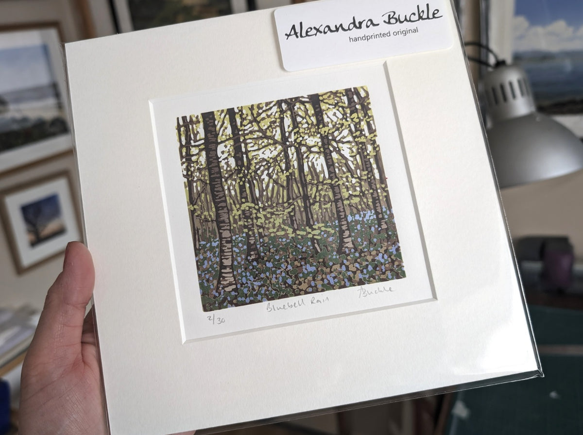 Bluebell Rain by Alexandra Buckle