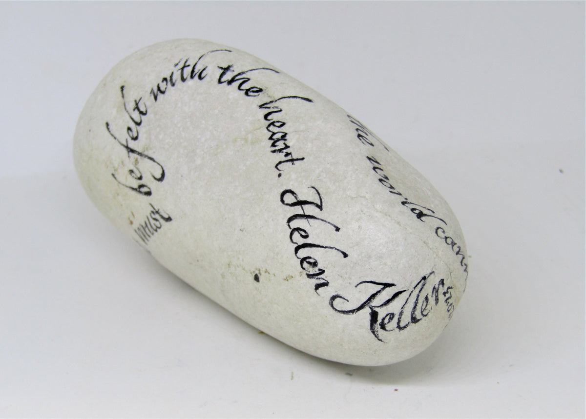 Hand Painted Stone by Alexis Penn Carver