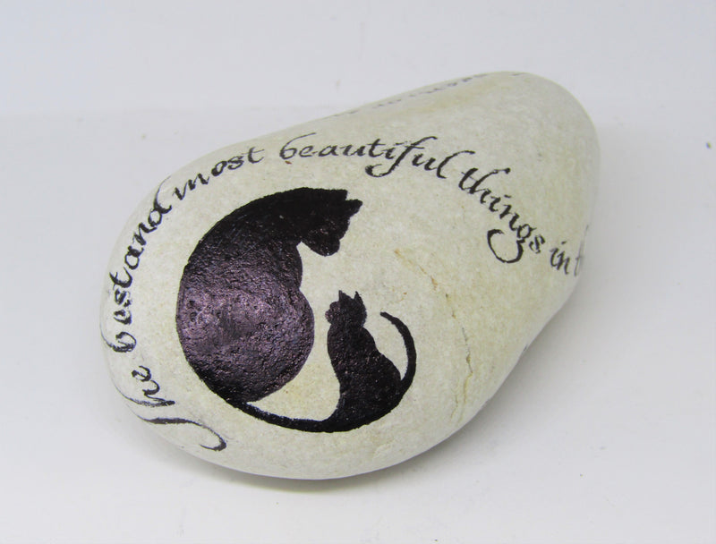 Hand Painted Stone by Alexis Penn Carver