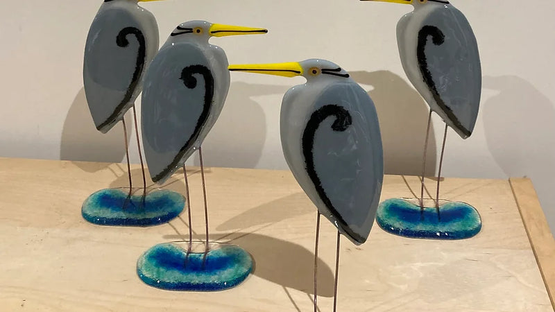 Fused Glass Decoration by Sally Moore