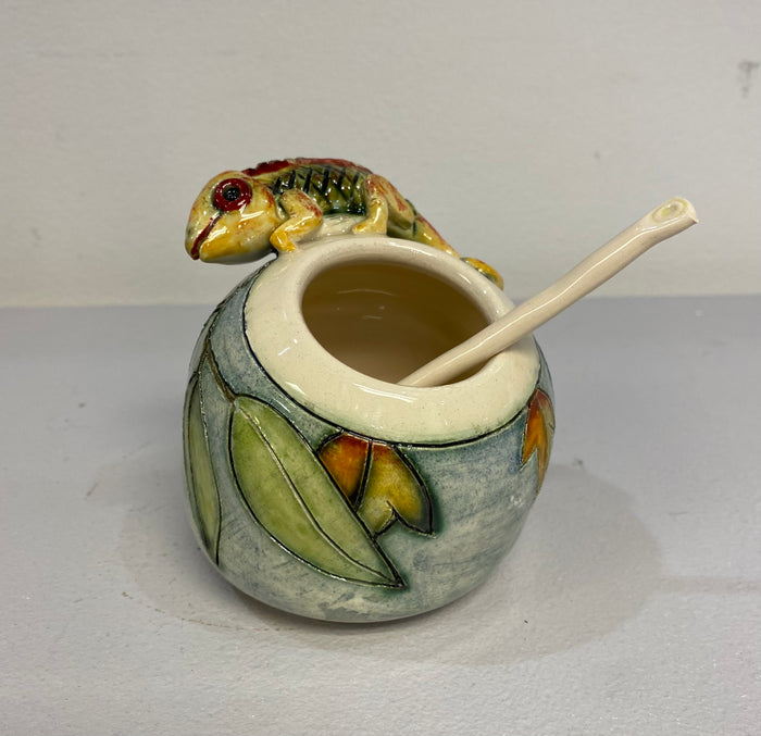 Salter & Spoon Chameleon Pot by Jeanne Jackson