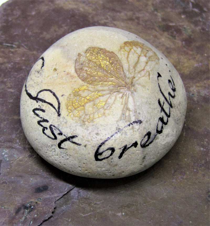 Hand Painted Stone by Alexis Penn Carver