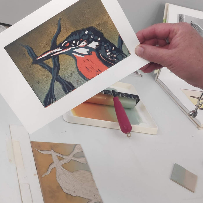 Reduction Linocut Workshop with Printmaker, Alexandra Buckle