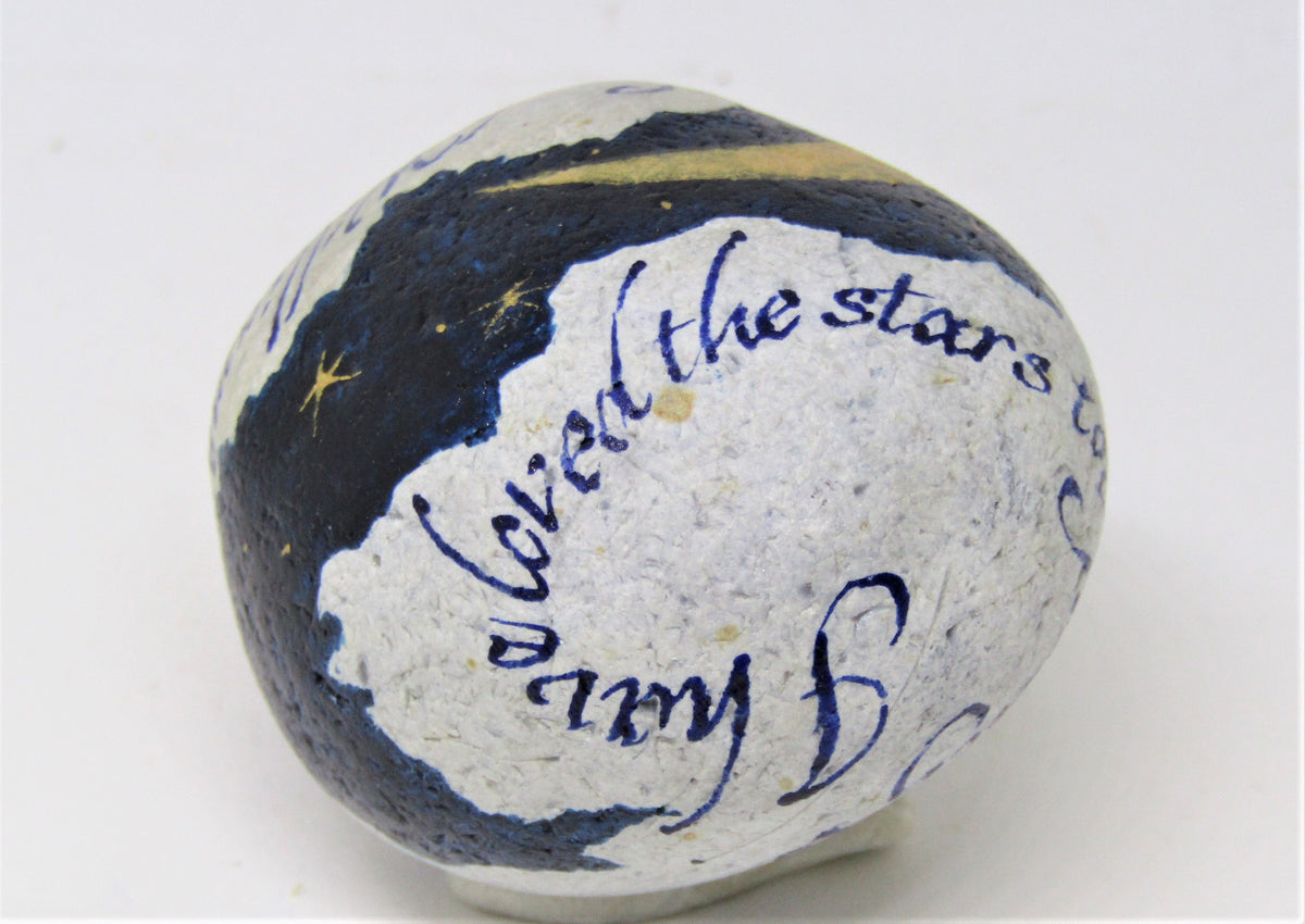 Hand Painted Stone by Alexis Penn Carver