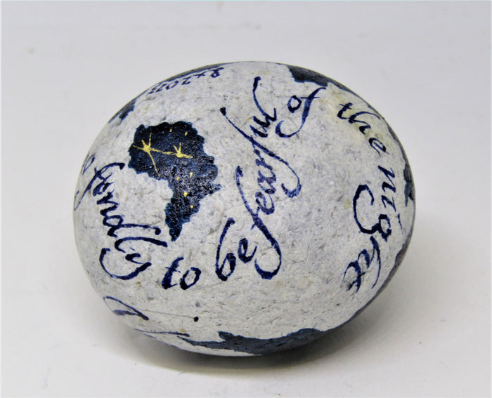 Hand Painted Stone by Alexis Penn Carver