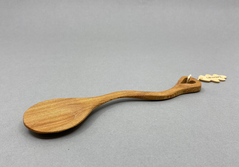 Wooden spoon handcrafted by Phil Jackson