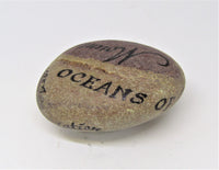 Hand Painted Stone by Alexis Penn Carver