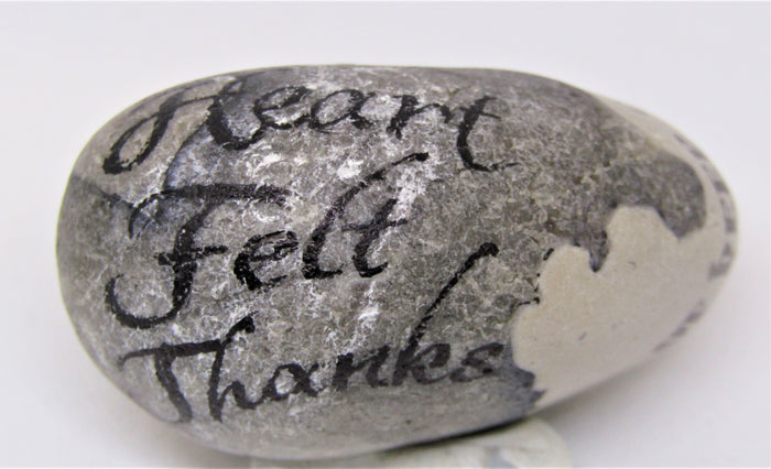 Hand Painted Stone by Alexis Penn Carver