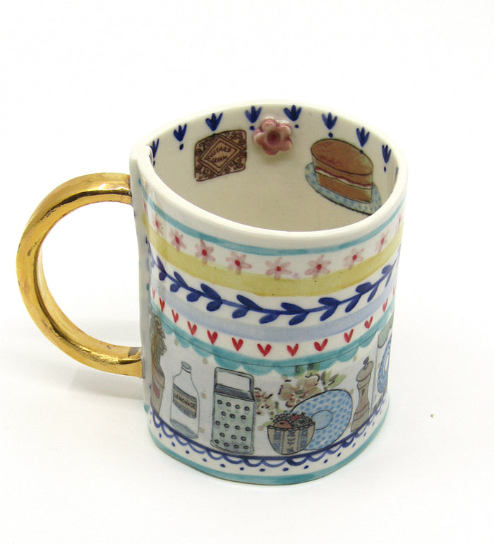 Hand-Crafted Ceramic Mug by Katie Almond.