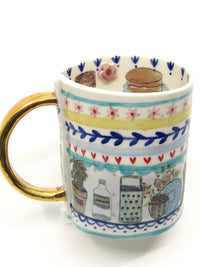 Hand-Crafted Ceramic Mug by Katie Almond.