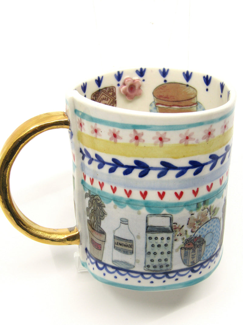Hand-Crafted Ceramic Mug by Katie Almond.