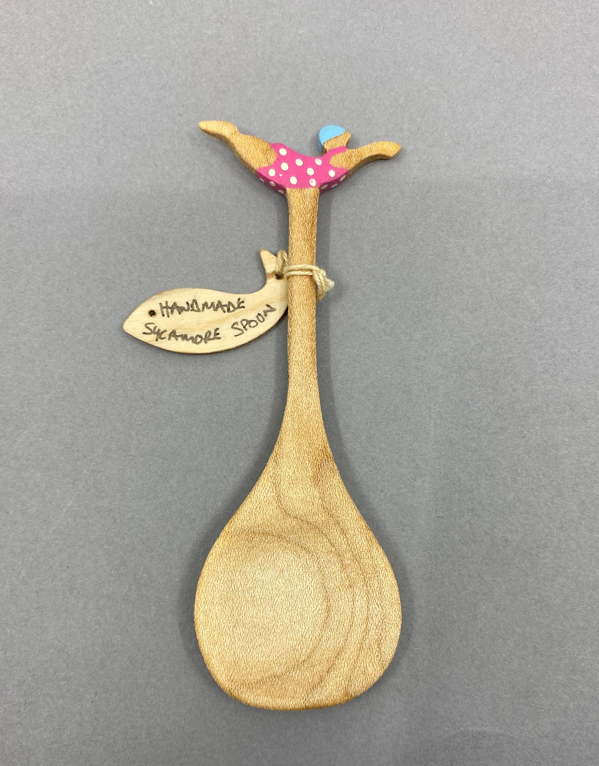 Quirky wooden spoons handcrafted by Phil Jackson