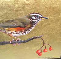Oil & Gold Leaf Painting by Becky Munting