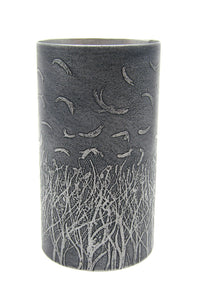 Aluminium vessel by Anna Roebuck