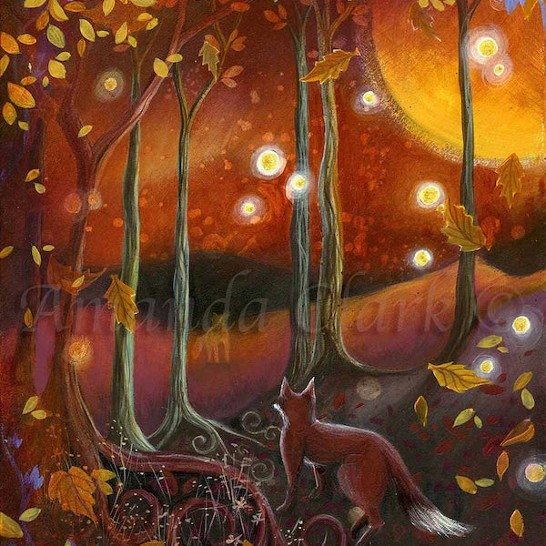 Samhain limited edition print by Amanda Clark